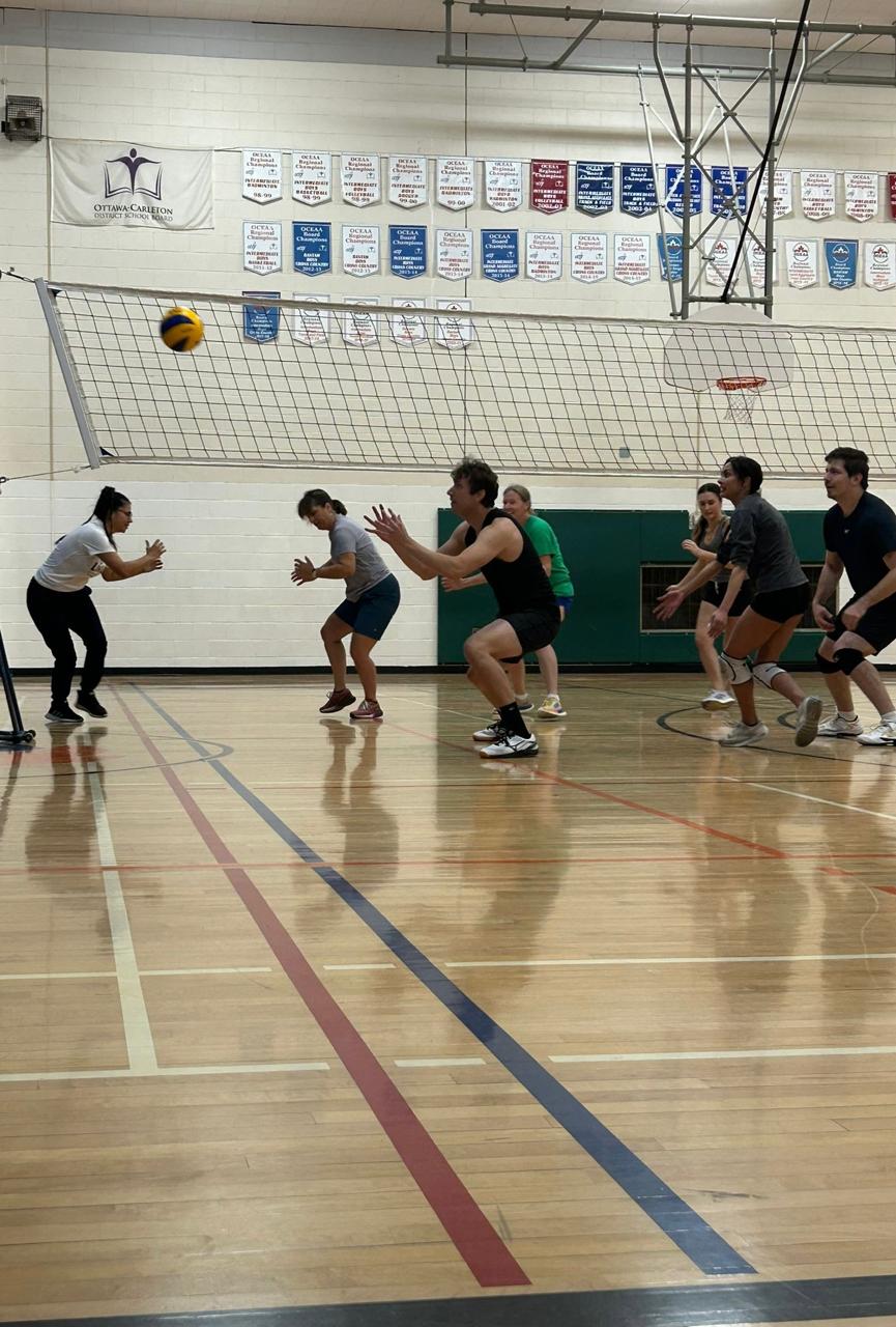 Volley Goal Academy training