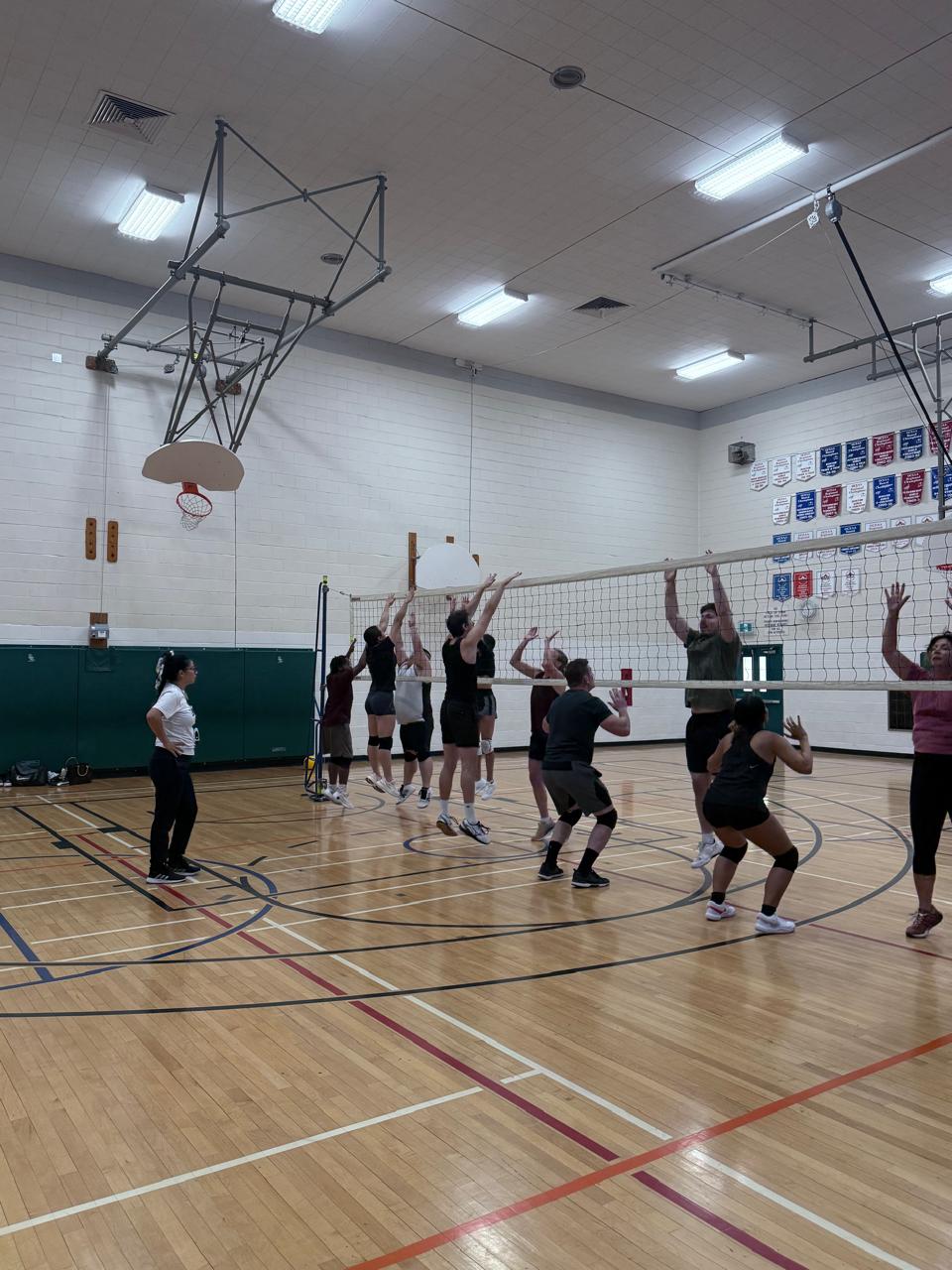 Volley Goal Academy training
