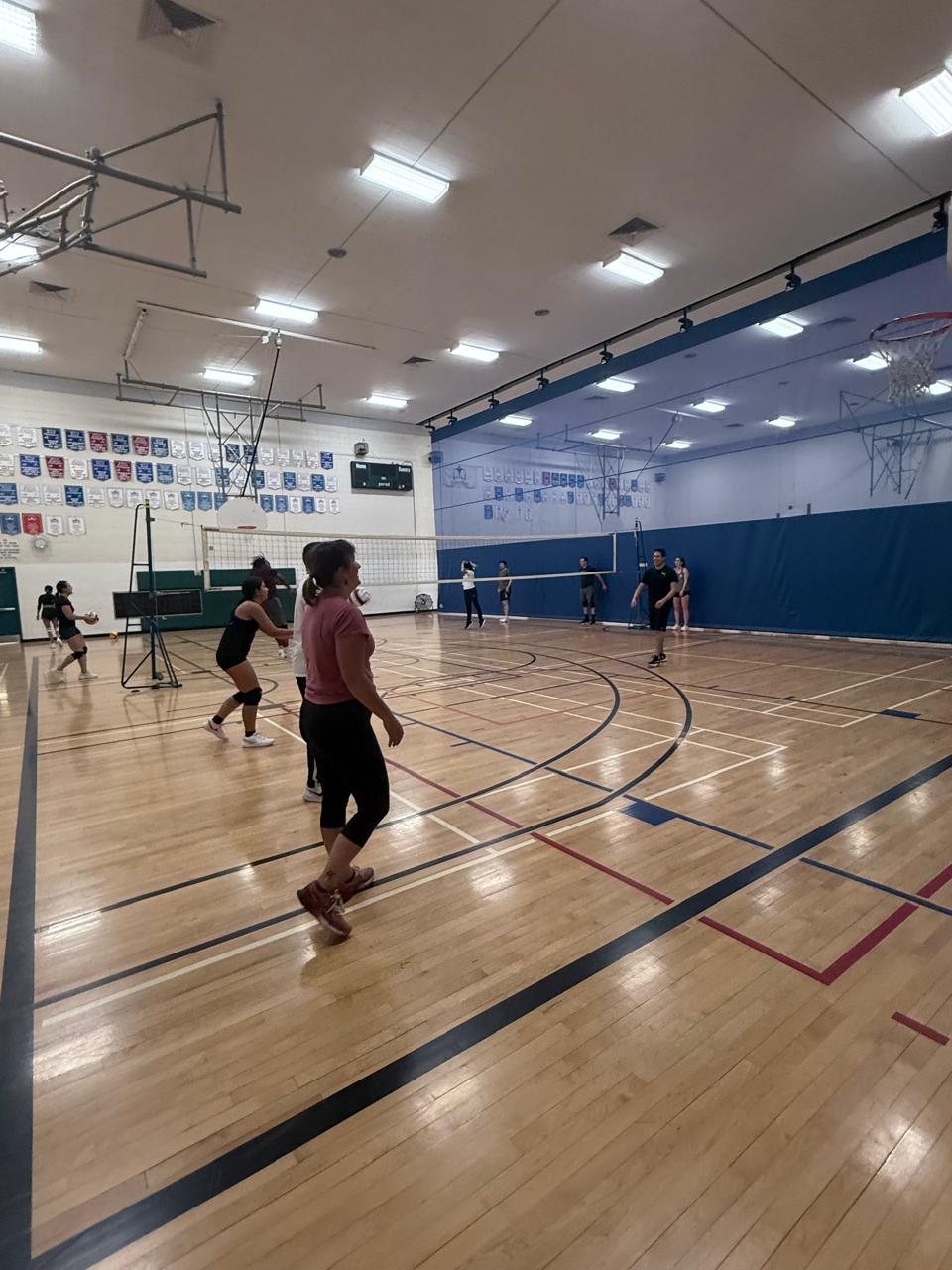 Volley Goal Academy training