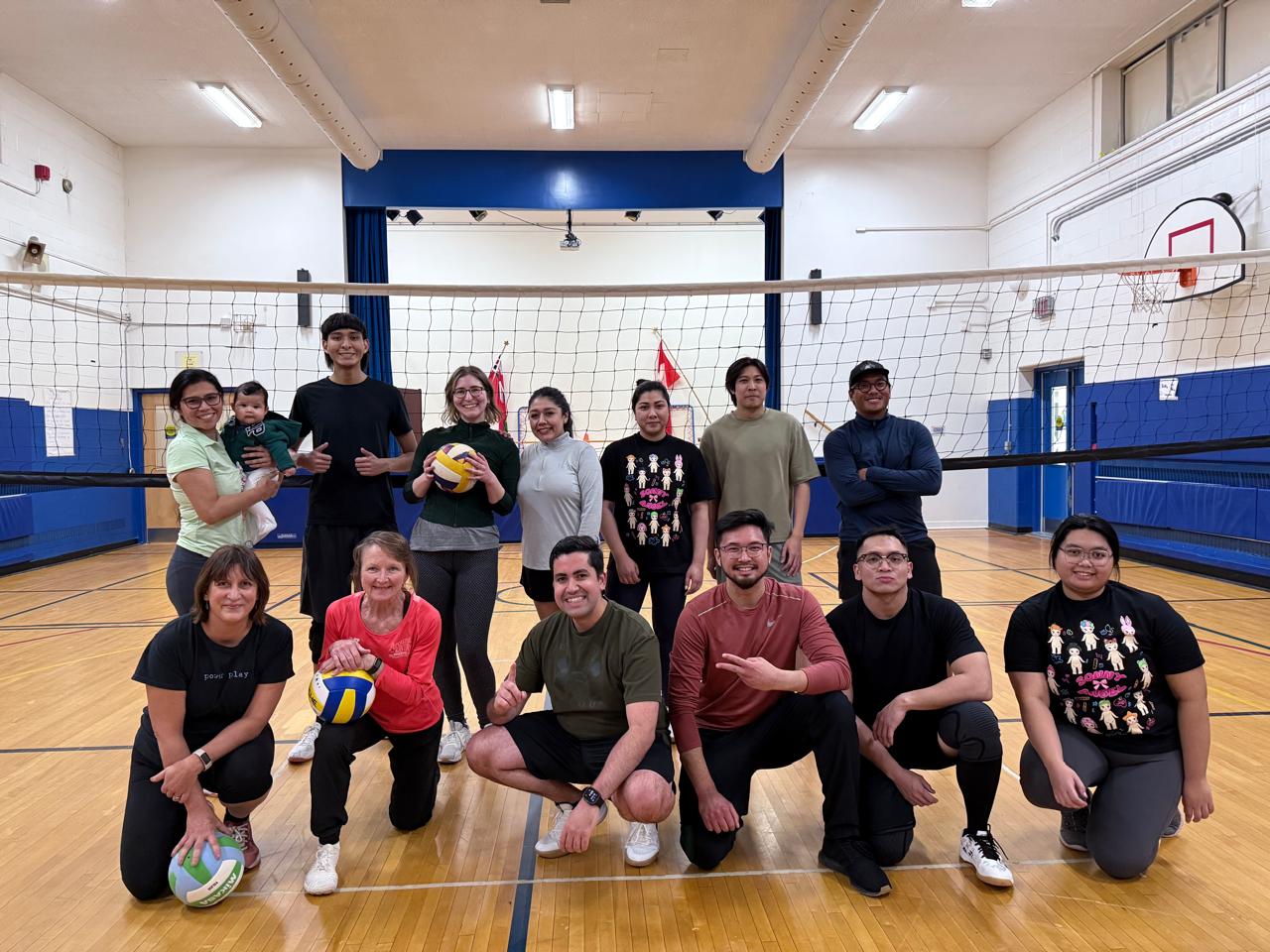 Volley Goal Academy training