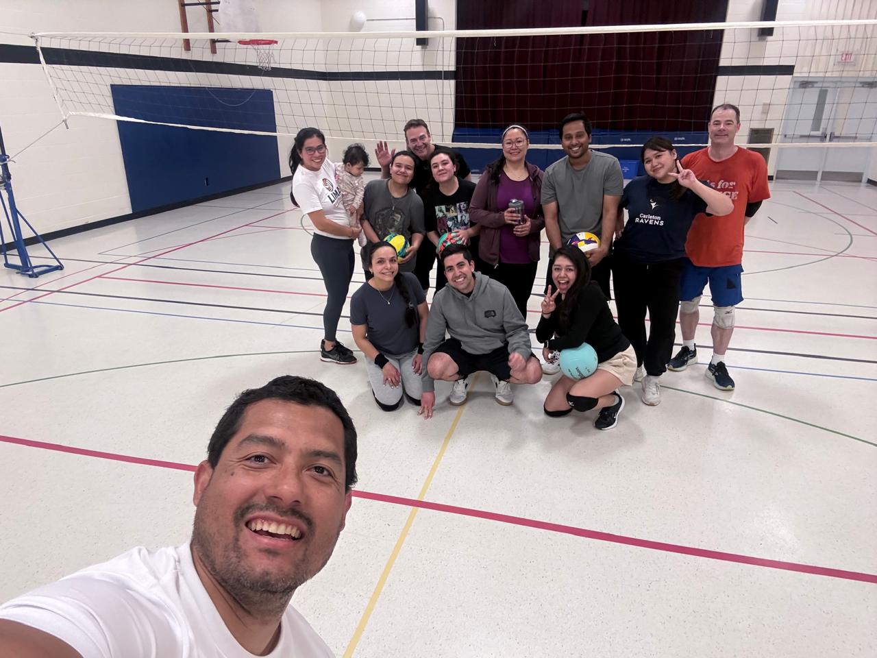 Volley Goal Academy training