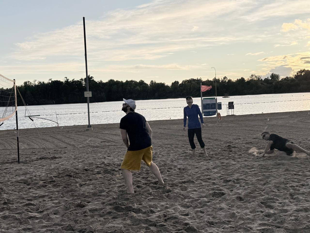 Volley Goal Academy training