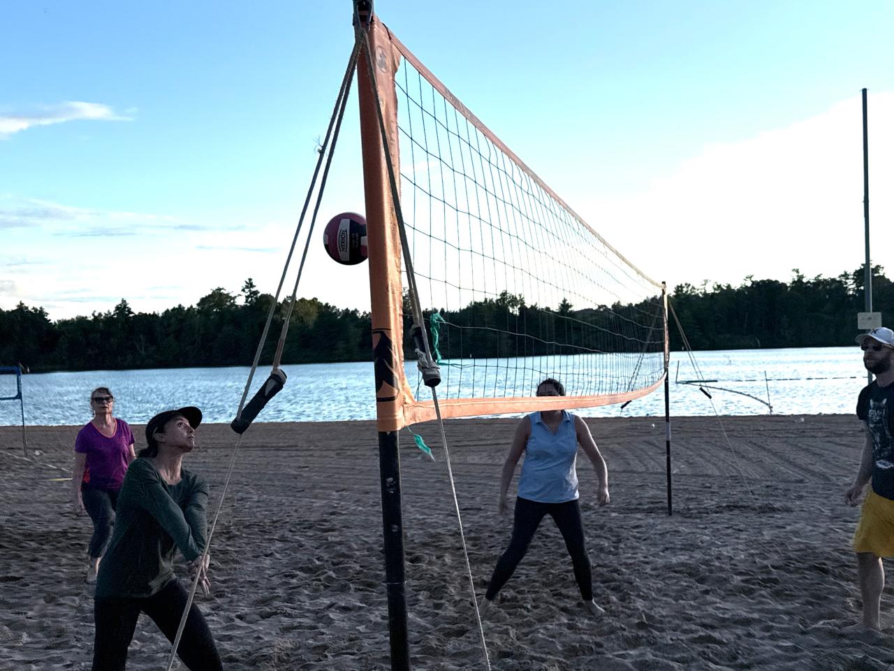 Volley Goal Academy training