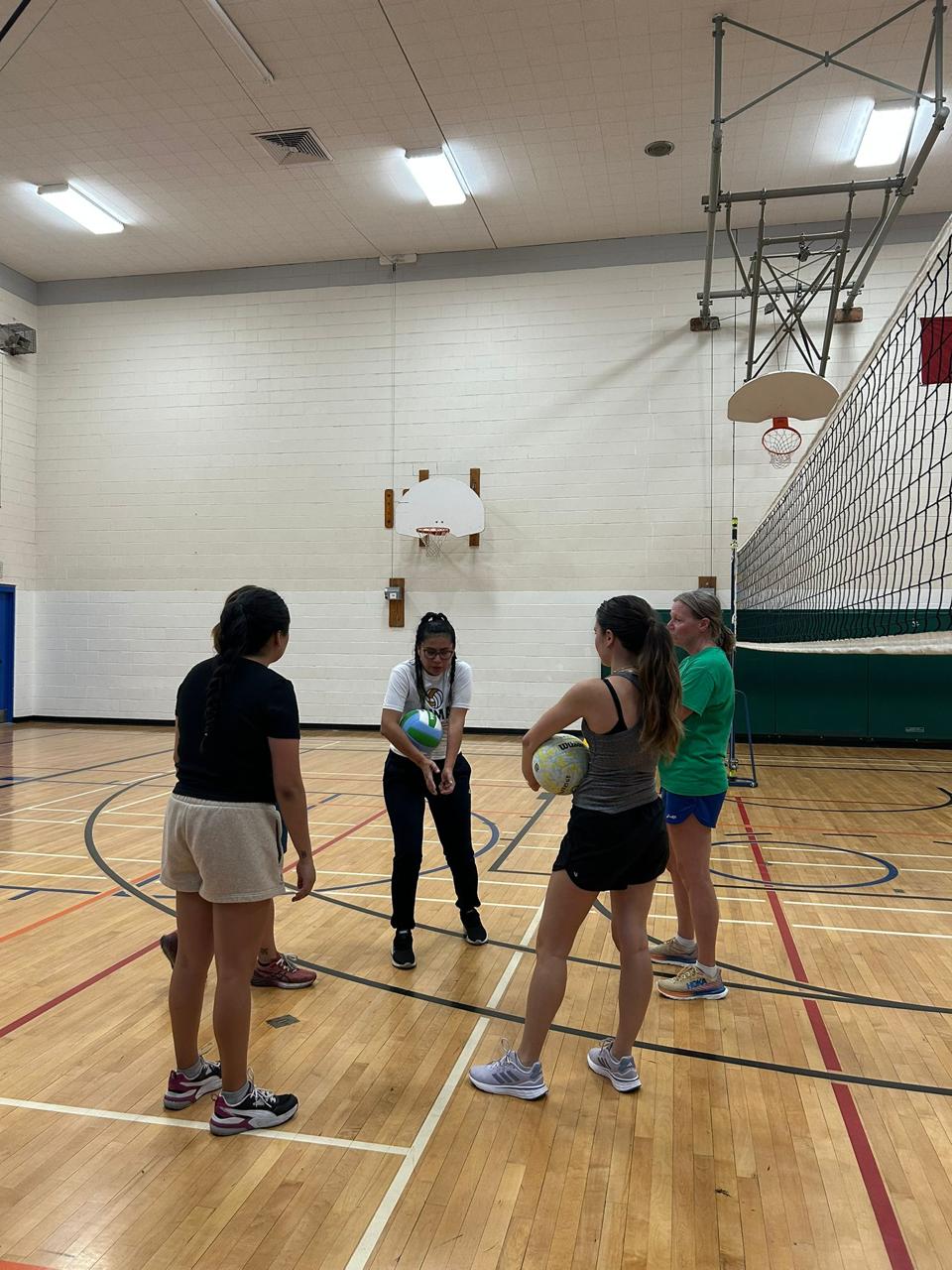 Volley Goal Academy training